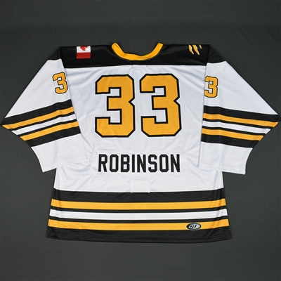 Natalie Robinson - Boston Pride - 2016-17 NWHL Game-Issued Preseason Jersey