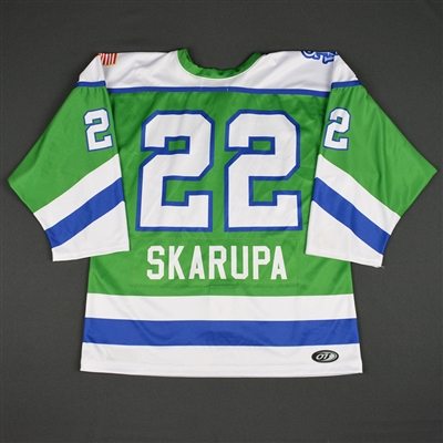 Haley Skarupa - Connecticut Whale - 2016-17 NWHL Game-Worn Preseason Jersey