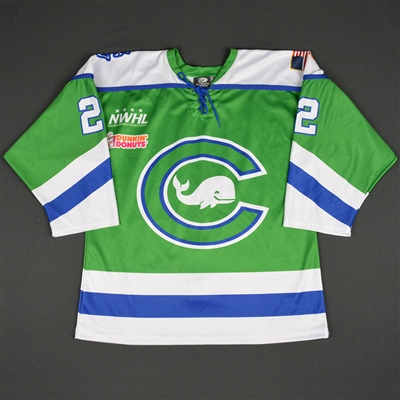 Haley Skarupa - Connecticut Whale - 2016-17 NWHL Game-Worn Preseason Jersey