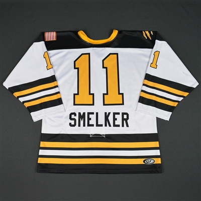 Jordan Smelker - Boston Pride - 2016-17 NWHL Game-Worn Preseason Jersey