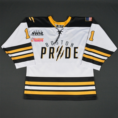 Jordan Smelker - Boston Pride - 2016-17 NWHL Game-Worn Preseason Jersey