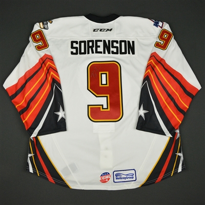 Tanner Sorenson - 2017 CCM/ECHL All-Star Classic - ECHL All-Stars - Game-Worn Autographed Jersey - 1st Half Only