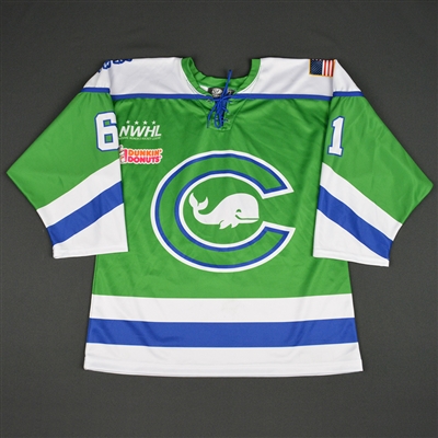 Kelli Stack - Connecticut Whale - 2016-17 NWHL Game-Worn Preseason Jersey