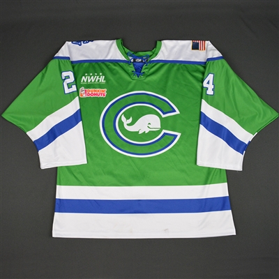 Nicole Stock - Connecticut Whale - 2016-17 NWHL Game-Worn Preseason Jersey