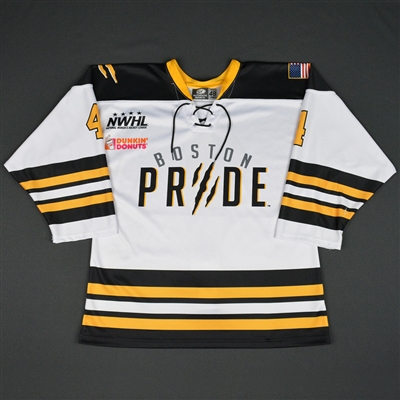 Maggie Taverna - Boston Pride - 2016-17 NWHL Game-Worn Preseason Jersey