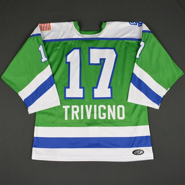 Dana Trivigno - Connecticut Whale - 2016-17 NWHL Game-Worn Preseason Jersey