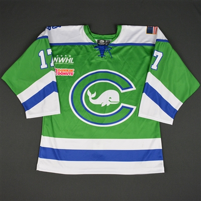 Dana Trivigno - Connecticut Whale - 2016-17 NWHL Game-Worn Preseason Jersey