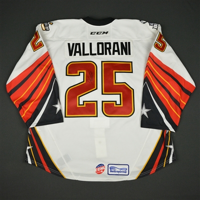 David Vallorani - 2017 CCM/ECHL All-Star Classic - ECHL All-Stars - Game-Worn Autographed Jersey - 1st Half Only