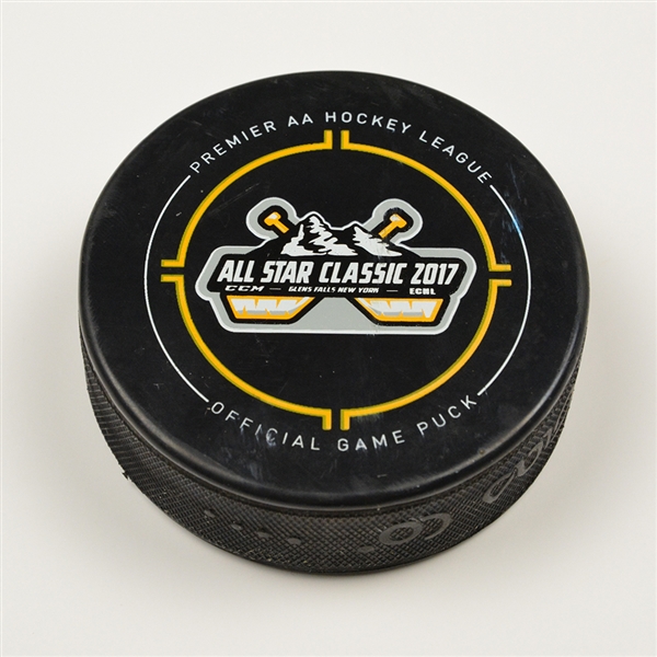 2017 CCM/ECHL All-Star Classic - Game-Used Puck - First Half - 1 of 6