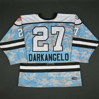 Shiann Darkangelo - Buffalo Beauts - 2016-17 NWHL Game-Worn Military Appreciation Jersey w/A