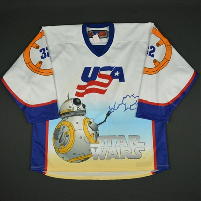 Jack DeBoer - 2017 U.S. National Under-17 Development Team - Star Wars Night Game-Worn Jersey
