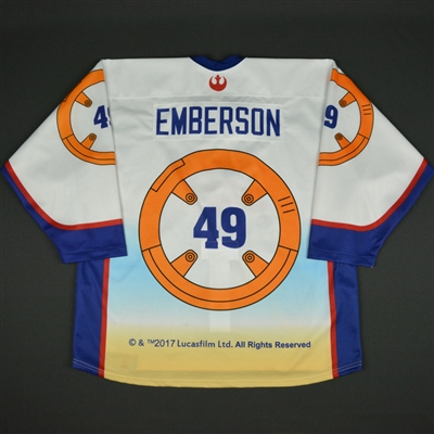 Ty Emberson - 2017 U.S. National Under-17 Development Team - Star Wars Night Game-Worn Jersey