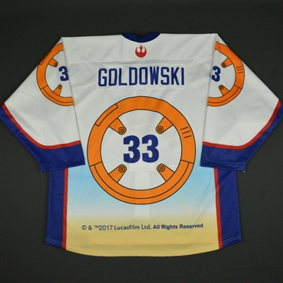 Jake Goldowski - 2017 U.S. National Under-17 Development Team - Star Wars Night Game-Worn Jersey