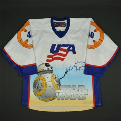 Trevor Janicke - 2017 U.S. National Under-17 Development Team - Star Wars Night Game-Worn Jersey