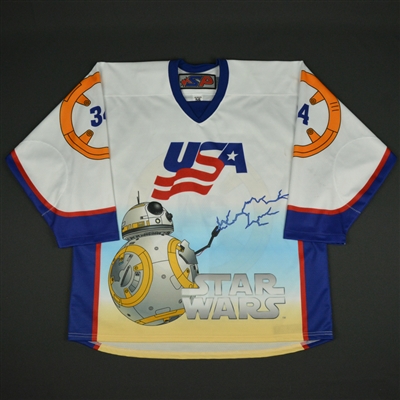 Blade Jenkins - 2017 U.S. National Under-17 Development Team - Star Wars Night Game-Worn Jersey