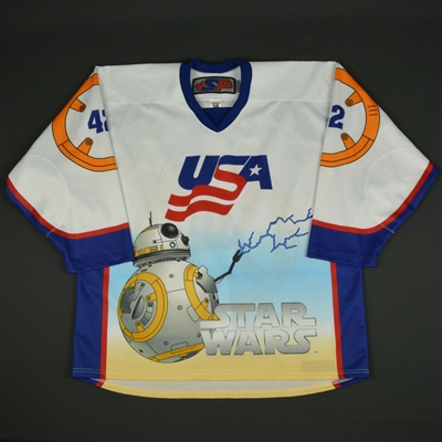 Erik Middendorf - 2017 U.S. National Under-17 Development Team - Star Wars Night Game-Worn Jersey