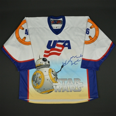 Adam Samuelsson - 2017 U.S. National Under-17 Development Team - Star Wars Night Game-Issued Jersey