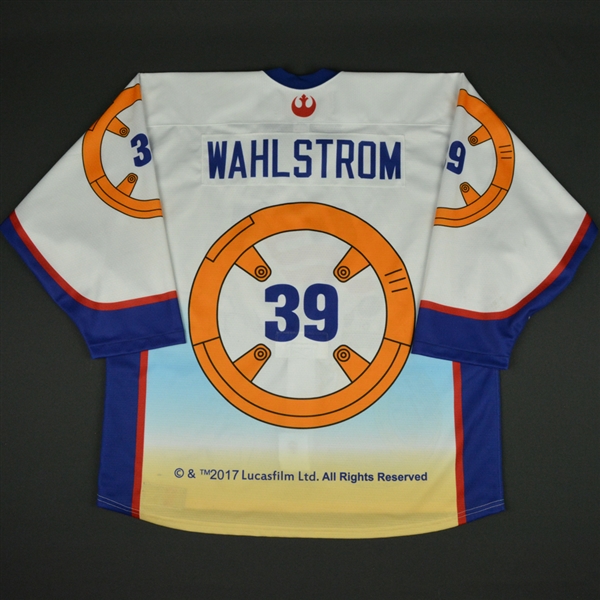 Oliver Wahlstrom - 2017 U.S. National Under-17 Development Team - Star Wars Night Game-Worn Jersey