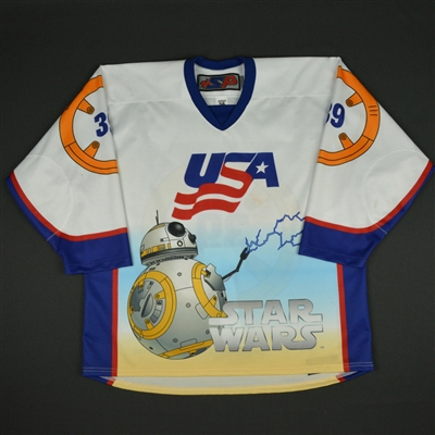 Oliver Wahlstrom - 2017 U.S. National Under-17 Development Team - Star Wars Night Game-Worn Jersey