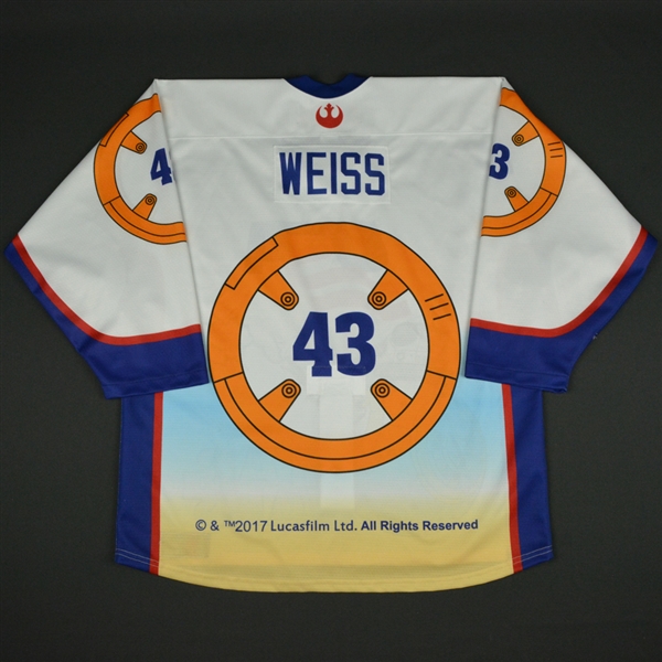 Tyler Weiss - 2017 U.S. National Under-17 Development Team - Star Wars Night Game-Worn Jersey