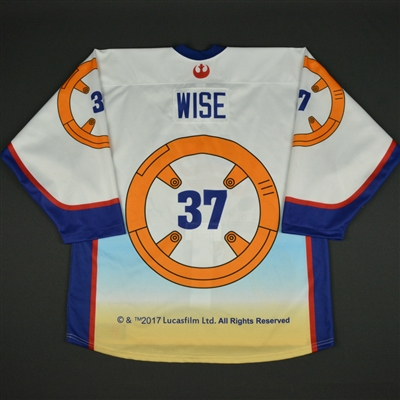 Jake Wise - 2017 U.S. National Under-17 Development Team - Star Wars Night Game-Worn Jersey