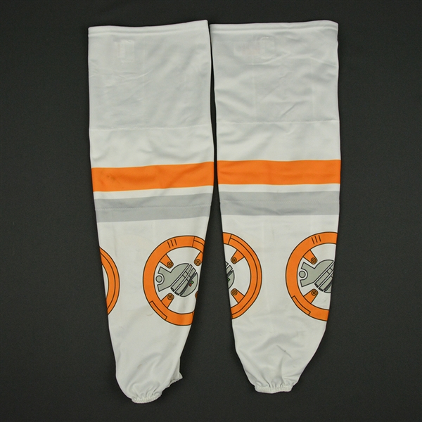 Joel Farabee - 2017 U.S. National Under-17 Development Team - Star Wars Night Game-Worn Socks