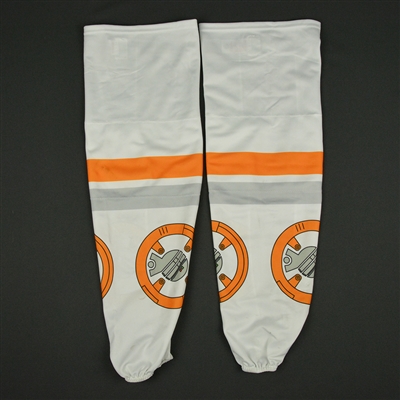 Joel Farabee - 2017 U.S. National Under-17 Development Team - Star Wars Night Game-Worn Socks