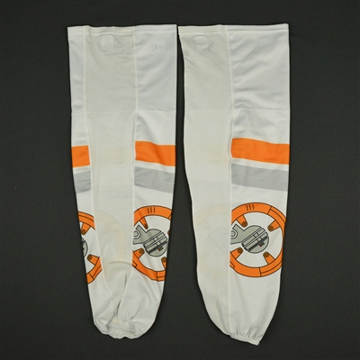 Will MacKinnon - 2017 U.S. National Under-17 Development Team - Star Wars Night Game-Worn Socks