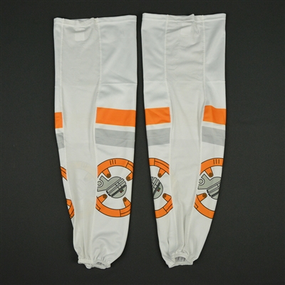 Adam Samuelsson - 2017 U.S. National Under-17 Development Team - Star Wars Night Game-Issued Socks