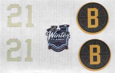 Loui Eriksson - Boston Bruins - 2015-16 Season-Long Game-Worn Helmet, Worn in 2016 NHL Winter Classic