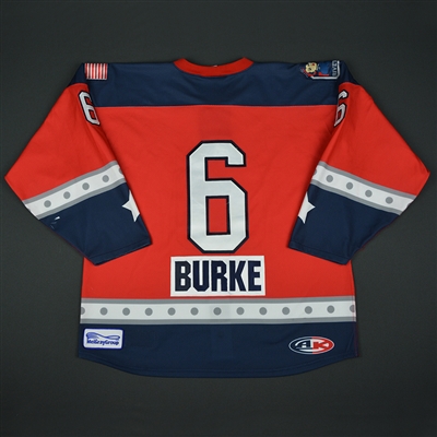 Courtney Burke - New York Riveters - NWHL 2016-17 Primary Regular Season/Isobel Cup Playoffs Game-Worn Jersey