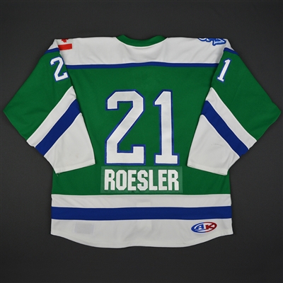Cydney Roesler - Connecticut Whale - NWHL 2016-17 Primary Regular Season/Isobel Cup Playoffs Game-Worn Jersey
