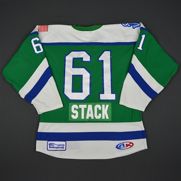 Kelli Stack - Connecticut Whale - NWHL 2016-17 Primary Regular Season/Isobel Cup Playoffs Game-Worn Jersey