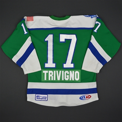 Dana Trivigno - Connecticut Whale - NWHL 2016-17 Primary Regular Season/Isobel Cup Playoffs Game-Worn Jersey