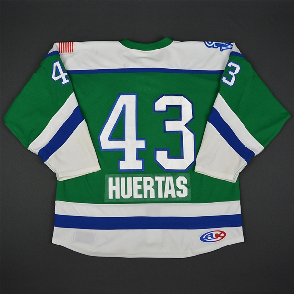Meghan Huertas - Connecticut Whale - NWHL 2016-17 Primary Regular Season/Isobel Cup Playoffs Game-Worn Jersey