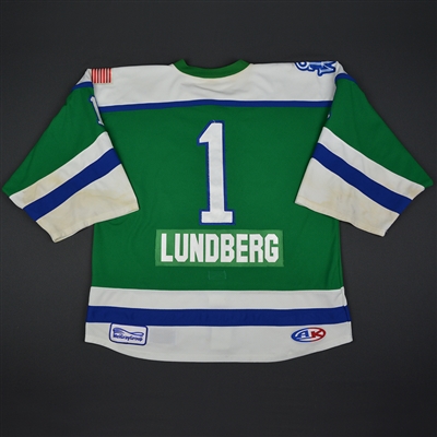 Shenae Lundberg - Connecticut Whale - NWHL 2016-17 Primary Regular Season/Isobel Cup Playoffs Game-Worn Jersey