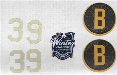 Matt Beleskey - Boston Bruins - 2015-16 Season-Long Game-Worn Helmet, Worn in 2016 NHL Winter Classic  