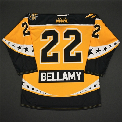 Kacey Bellamy - 2017 NWHL All-Star Game - Game-Worn Team Kessel Jersey