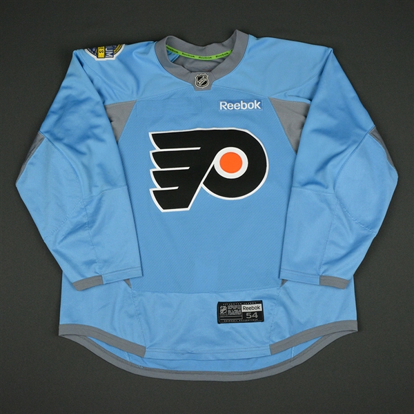 Pierre-Edouard Bellemare - Philadelphia Flyers - 2017 NHL Stadium Series Practice-Worn Jersey  