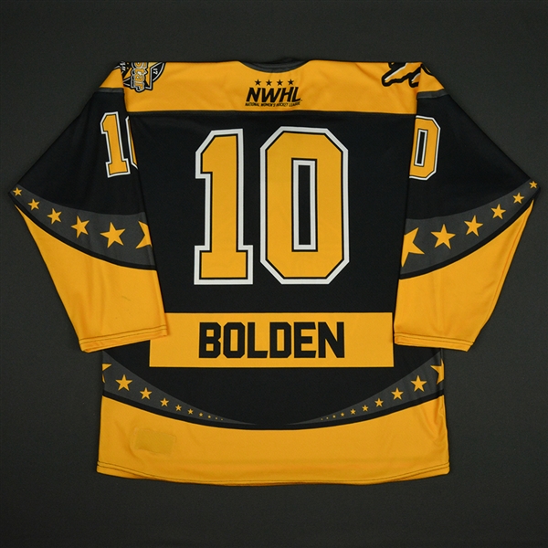 Blake Bolden - 2017 NWHL All-Star Game - Game-Worn Team Steadman Jersey