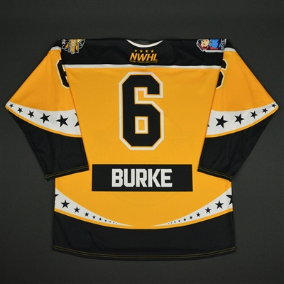 Courtney Burke - 2017 NWHL All-Star Game - Game-Worn Team Kessel Jersey