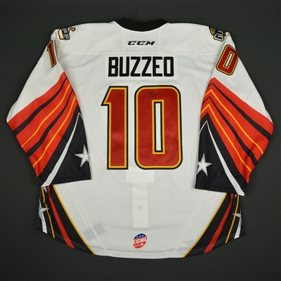 Justin Buzzeo  - 2017 CCM/ECHL All-Star Classic - ECHL All-Stars - Game-Worn Autographed Jersey - 2nd Half Only