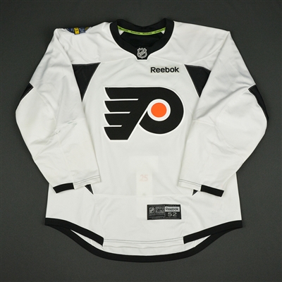 Nick Cousins - Philadelphia Flyers - 2017 NHL Stadium Series Practice-Worn Jersey  