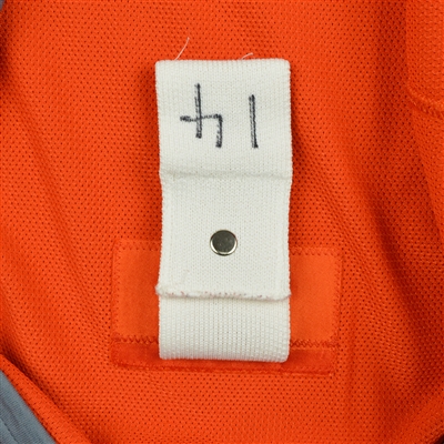 Jordan Eberle - Edmonton Oilers - 2012-13 Practice-Worn Jersey  