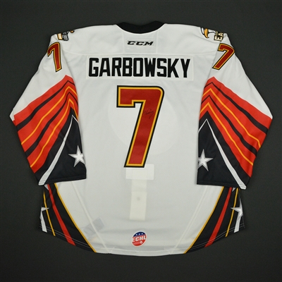 Matt Garbowsky - 2017 CCM/ECHL All-Star Classic - ECHL All-Stars - Game-Worn Autographed Jersey - 2nd Half Only