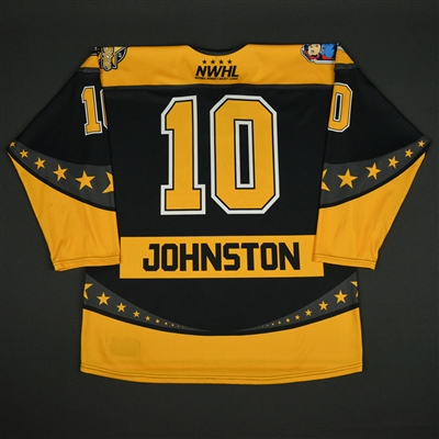 Ashley Johnston - 2017 NWHL All-Star Game - Game-Worn Team Steadman Jersey