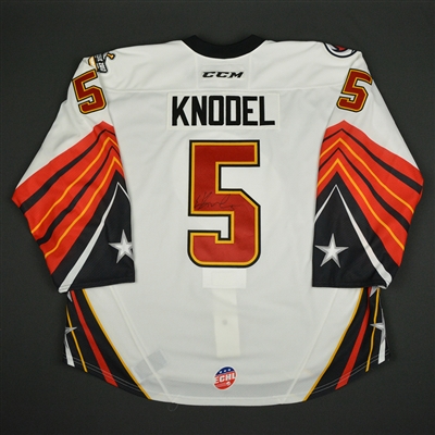 Eric Knodel  - 2017 CCM/ECHL All-Star Classic - ECHL All-Stars - Game-Worn Autographed Jersey - 2nd Half Only
