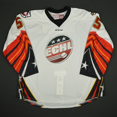 Eric Knodel  - 2017 CCM/ECHL All-Star Classic - ECHL All-Stars - Game-Worn Autographed Jersey - 2nd Half Only