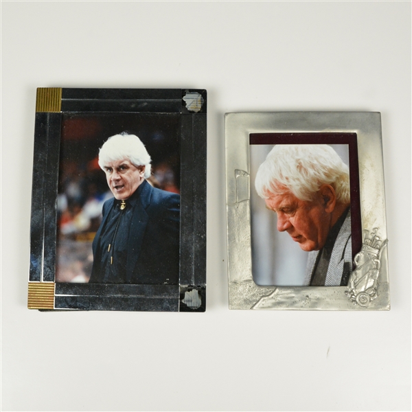 Two Framed Head Shot Photos of John Brophy 