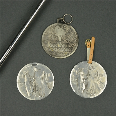 Commemorative Golf Putter with Admirals Insignia and 3 Bag Tags